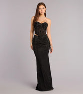 Joanna Rhinestone Two-Piece Formal Set