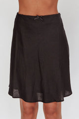 Emotional Knee Length Skirt Black