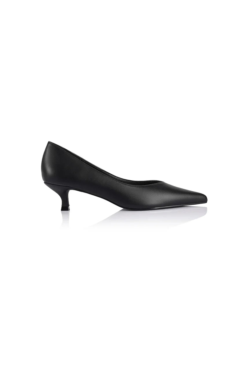 VERALi Lucy Kitten Heel Pumps Black