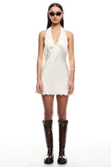 LIONESS Stars Align Mini Dress Cream
