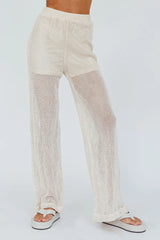 Mahina Long Net Pants Sand